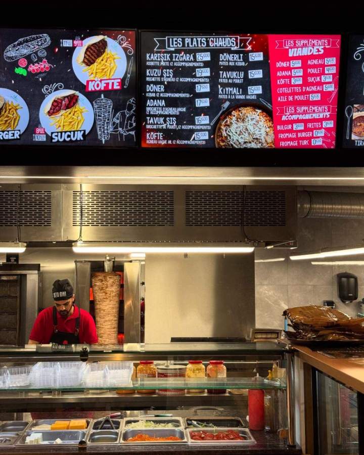 Service restaurant repas rapide et fast-food Le Petit-Quevilly