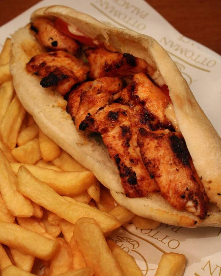 Sandwich et frites Le Petit-Quevilly